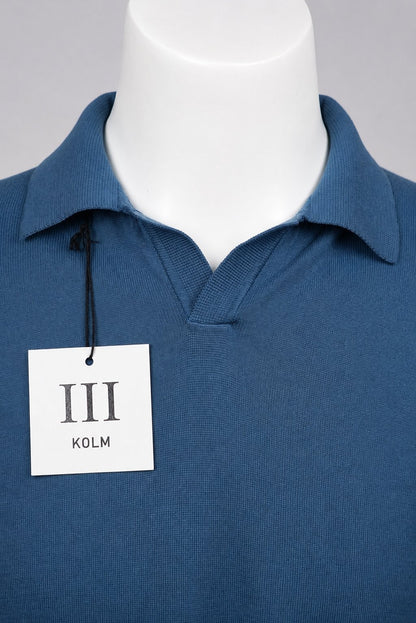 Maglia a filo - finta polo