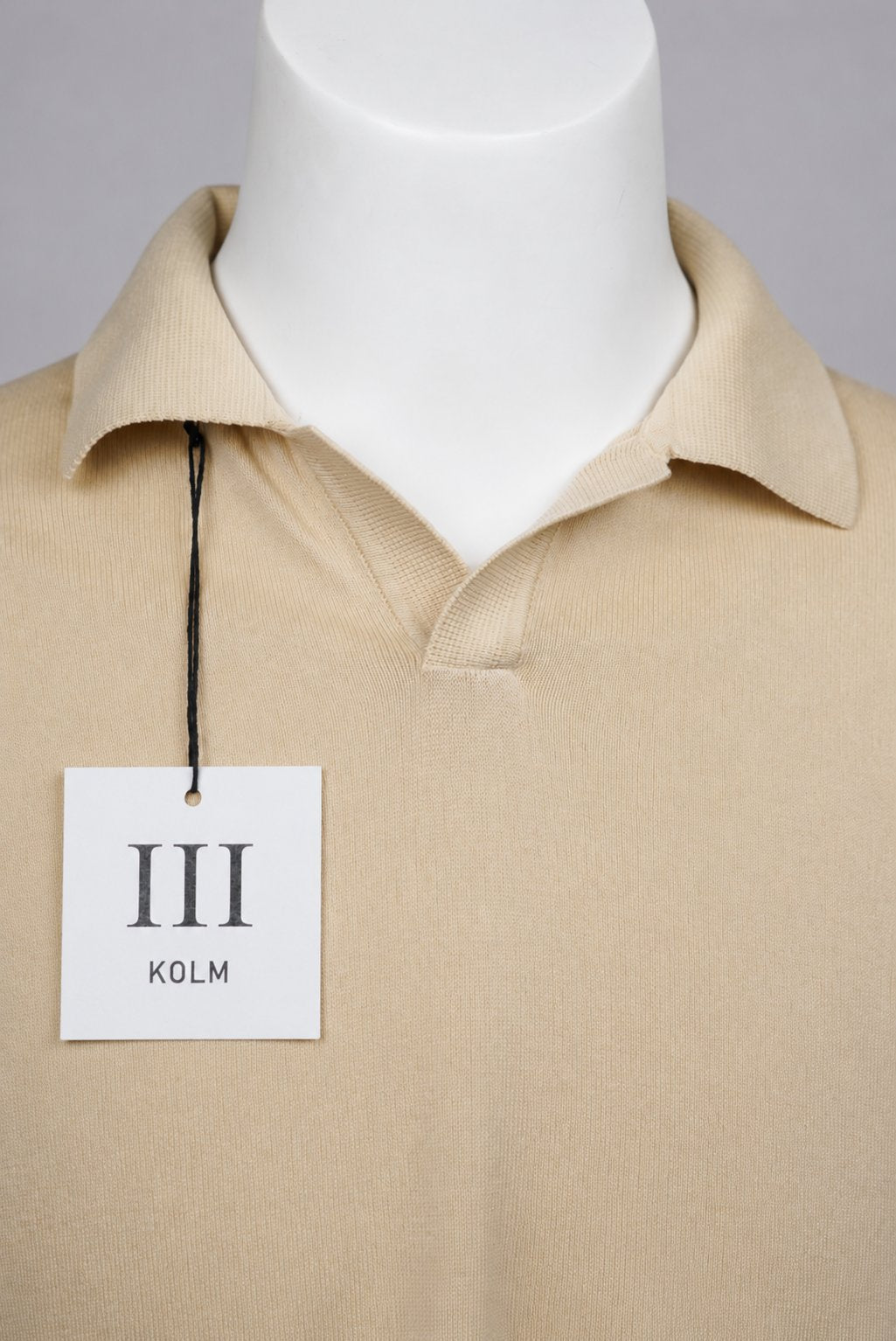 Maglia a filo - finta polo