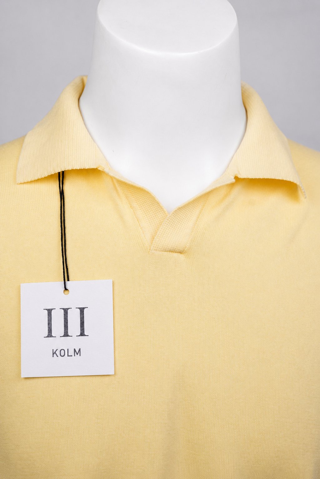 Maglia a filo - finta polo